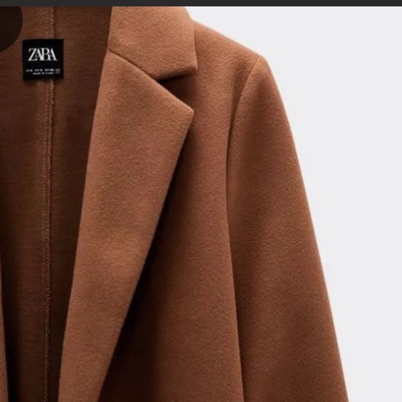 Zara Jackets & Coats Zara Lapel Coat Poshmark